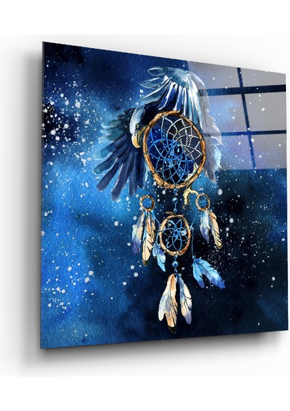 Rüya Avcısı Cam Tablo - 40X40 cm