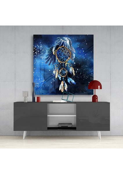 Rüya Avcısı Cam Tablo - 40X40 cm fırsatları