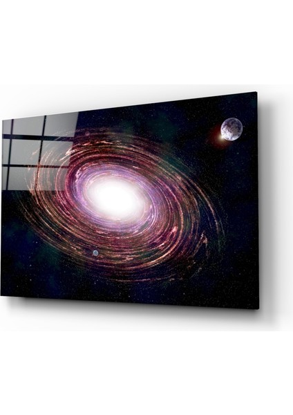Samanyolu Cam Tablo - 72X46 cm