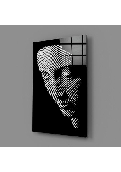 Dalgınlık Cam Tablo - 72X46 cm