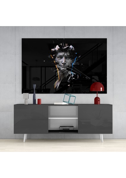 Heykel Cam Tablo - 72X46 cm fırsatları