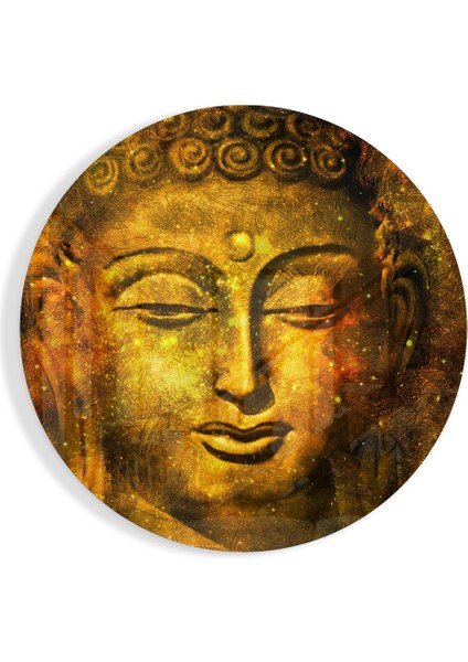 Buda Cam Tablo - 60X60 cm