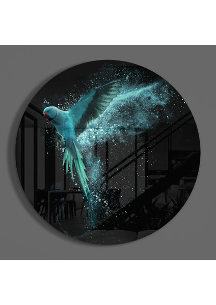 Kuş Cam Tablo - 60X60 cm fiyatları