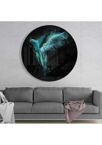 Kuş Cam Tablo - 60X60 cm modelleri