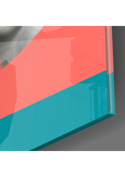 Heykel Cam Tablo - 72X46 cm