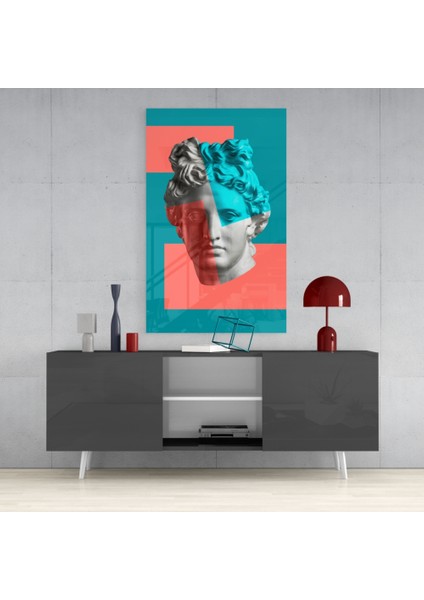 Heykel Cam Tablo - 72X46 cm