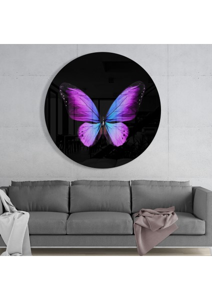 Kelebek Cam Tablo - 60X60 cm modelleri