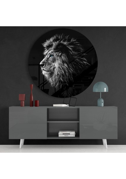 Aslan Cam Tablo - 60X60 cm fırsatları