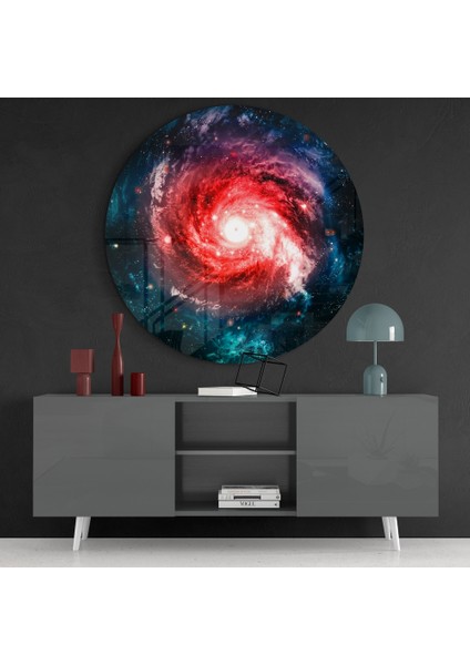 Uzay Cam Tablo - 60X60 cm fırsatları