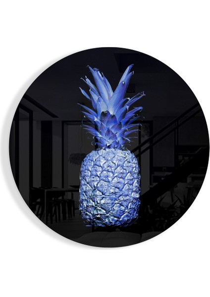 Ananas Cam Tablo - 60X60 cm