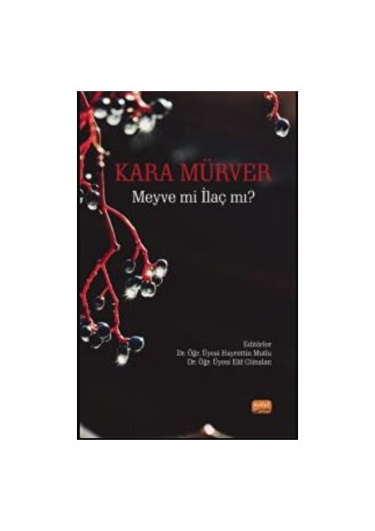 Kara Mürver: Meyve Mi Ilaç Mı?