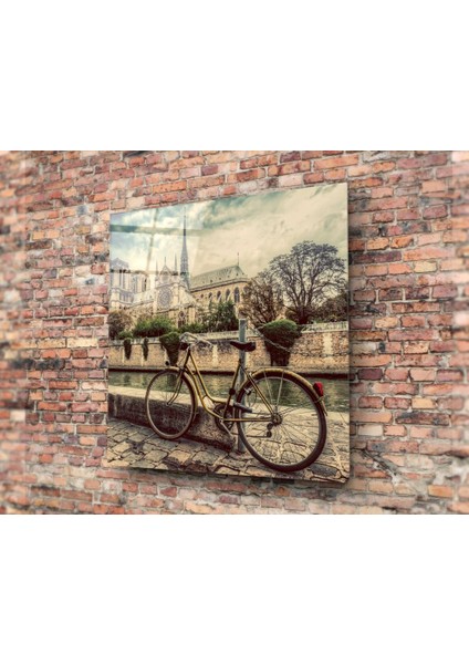 Bisiklet Cam Tablo - 40X40 cm fiyatları