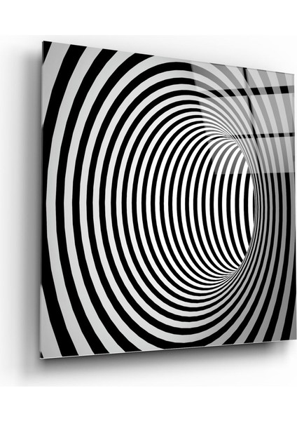 Illüzyon Cam Tablo - 40X40 cm