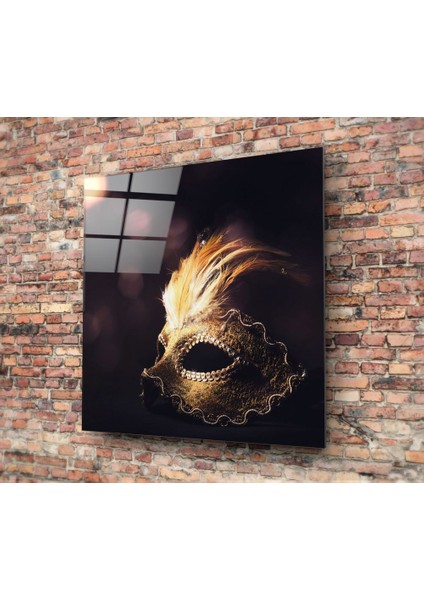 Balo Maskesi Cam Tablo - 40X40 cm fiyatları