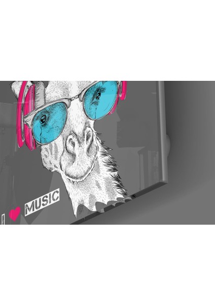 Zürafa Cam Tablo - 40X40 cm modelleri