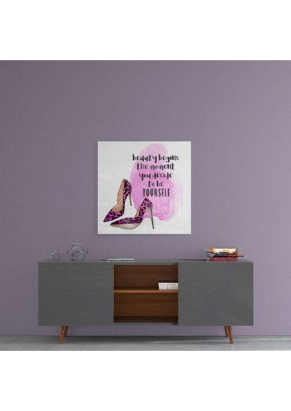Kendin Ol Cam Tablo - 40X40 cm fırsatları