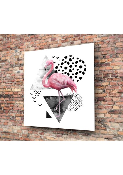 Flamingo Cam Tablo - 40X40 cm fiyatları