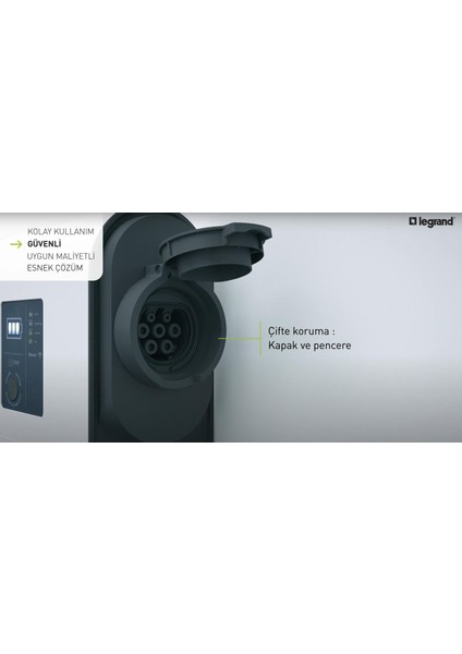 22KW Duvar Tipi Plastik Gövde Kablosuz Araç Şarj Istasyonu fırsatları