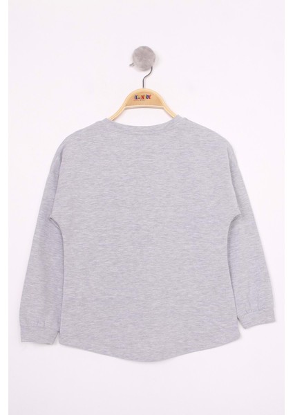 Toontoy Kız Çocuk Varaklı Cep Baskılı T-Shirt fiyatları