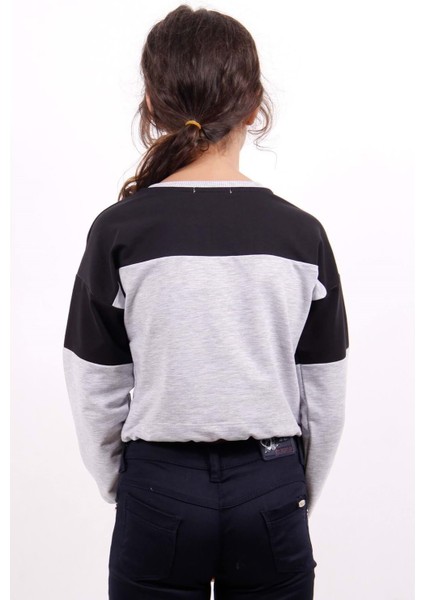 Toontoy Kız Çocuk Varaklı Girl Baskılı Sweatshirt fiyatları