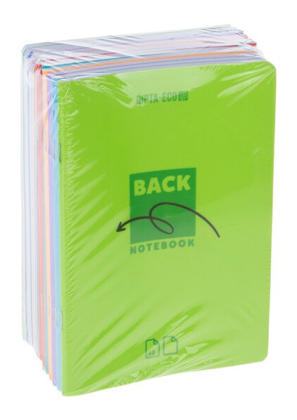 Eco Back Tel Dikişli Pp.kapak Defter A5 60/0 0902 **