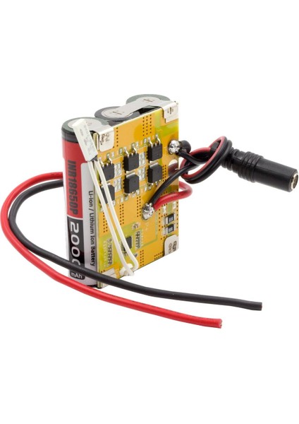 18650 11.1V 2000MAH 15C 3s Bms Devreli Şarj Konnektörlü Matkap Pili