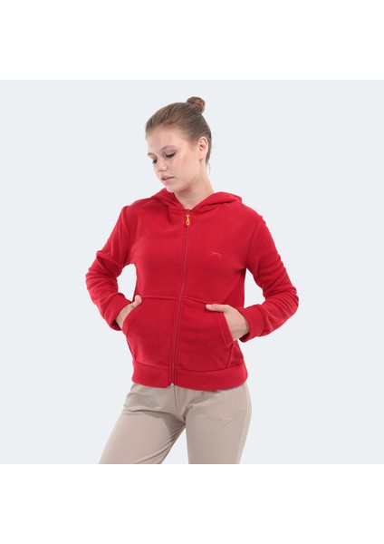 SOFAL I Kadın Polar Kırmızı modelleri