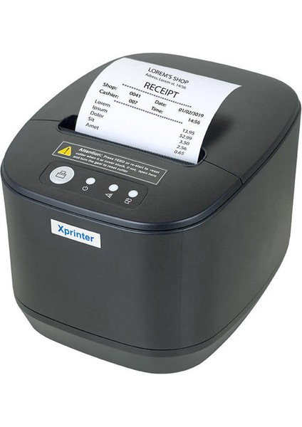 Xprinter XP-T833L Termal Fiş Yazıcı Usb/ethernet