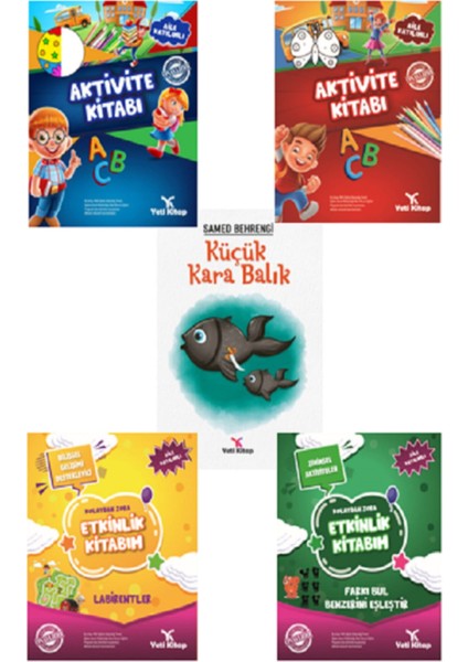 6-9 Yaş Evde Etkinlik Kitap Seti (5li Set)