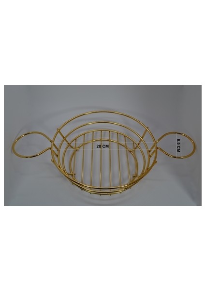 Gold Atıştırma Tabağı