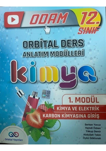 Orbital Yayınları 12.Sınıf Kimya Ders Anlatım Modülleri 1. Modül