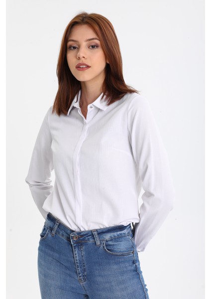 Kadın Klasik Gömlek
