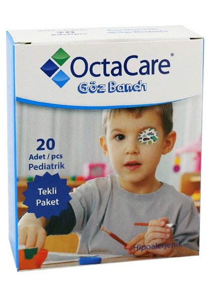 Erkek Çocuk Göz Bandı 20'li Paket