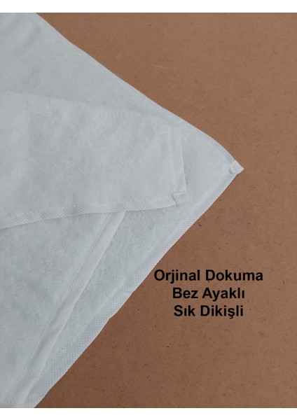 12'li Beyaz Mikrofiber Boya Tutmayan Kuaför Havlusu Berber Havlusu - 50x90 cm - Leke ve Solmaya Dayanıklı