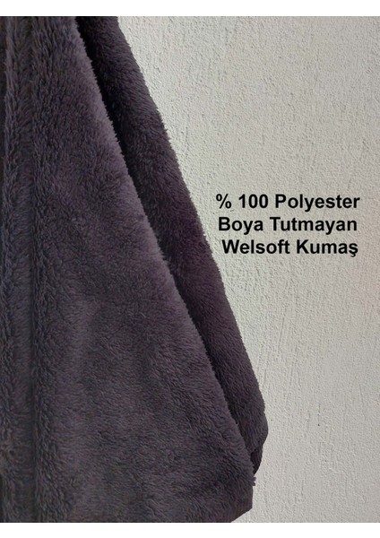 12'li Siyah Mikrofiber Boya Tutmayan Kuaför Havlusu Berber Havlusu - 50x90 cm - Leke ve Solmaya Dayanıklı