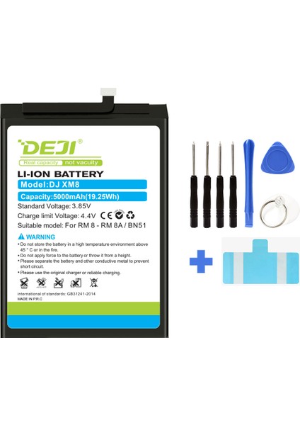 Xiaomi Redmi 8 / Redmi 8a Uyumlu Mucize Batarya /bn51