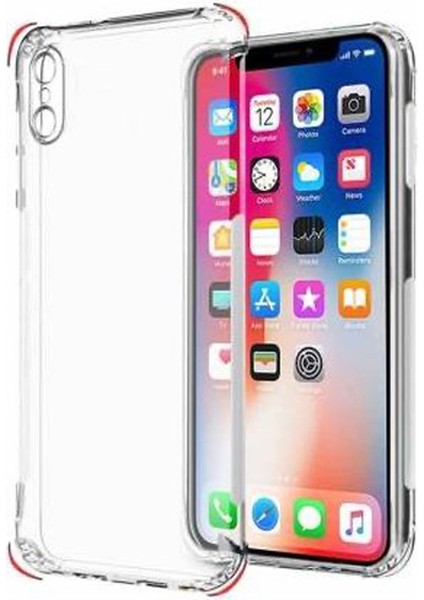 Apple iPhone x Xs Kılıf Antishock Kamera Korumalı Silikon