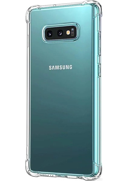 Samsung Galaxy S10E Kılıf Antishock Ultra Koruma Sert Kapak Şeffaf