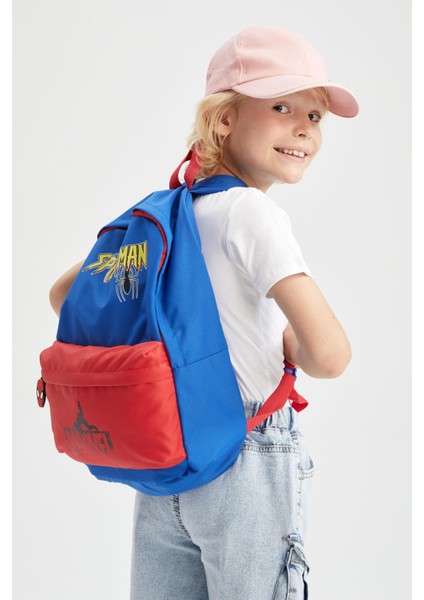 Erkek Çocuk Marvel Spiderman Kendi Kendini Onaran Su Tutmayan Kumaş Sırt Çantası Y0713A6NS