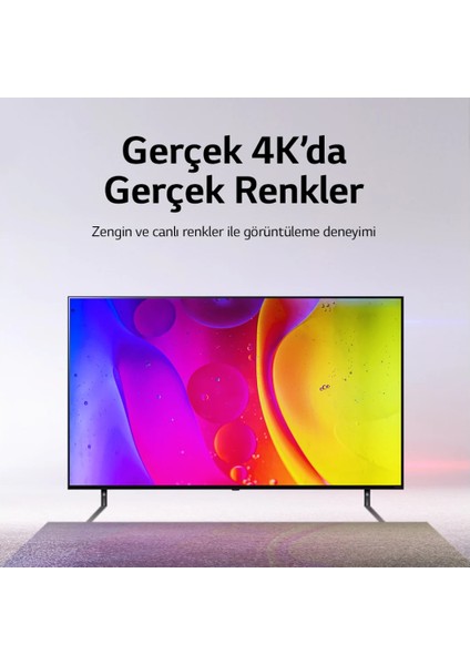 55NANO766QA 55" 139 Ekran Uydu Alıcılı 4K Ultra HD Smart LED TV