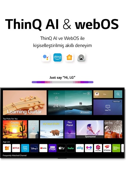 55NANO766QA 55" 139 Ekran Uydu Alıcılı 4K Ultra HD Smart LED TV