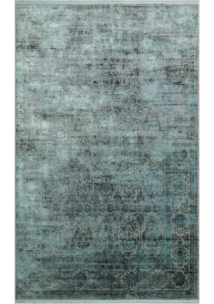 Verona Dyed Vrd 01 Aqua Kolay Kullanım Yumuşak İpeksi Modern İnce Salon Halısı