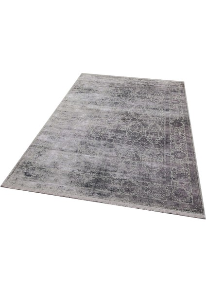 Verona Dyed Vrd 01 Koyu Gri Kolay Kullanım Yumuşak İpeksi Modern İnce Salon Halısı modelleri