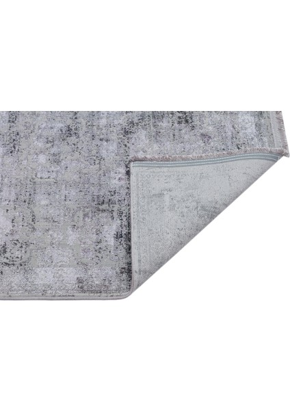 Verona Dyed Vrd 01 Koyu Gri Kolay Kullanım Yumuşak İpeksi Modern İnce Salon Halısı fırsatları