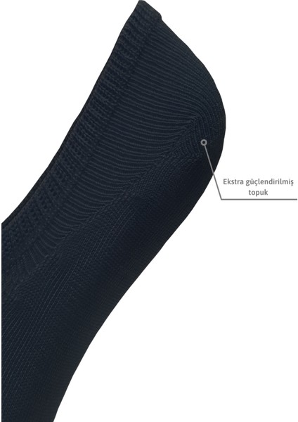 KBC Socks 6'lı Dikişsiz Bambu Terletmez Spor Erkek Kısa Bilek Çorap Seti / Kutulu Set / 6 Renk