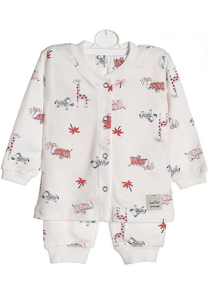 Zürafa Desen Bebek Pijama Takımı
