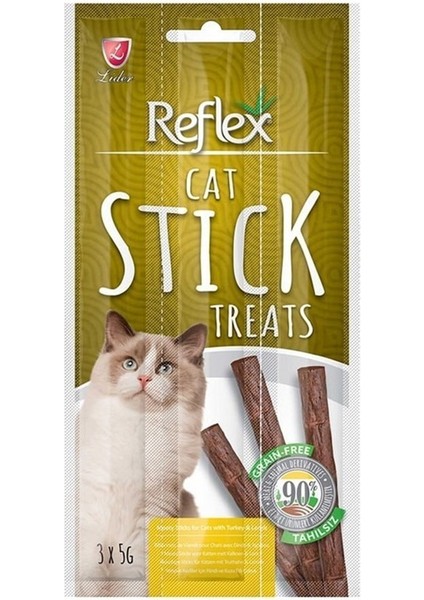 Kedi Sticks Hindi ve Kuzu Etli 15 gr