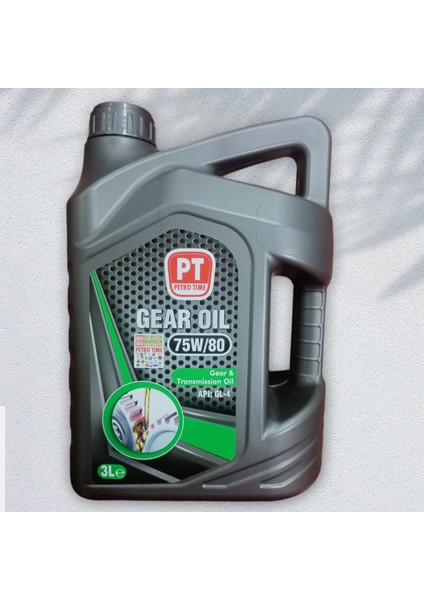 Petro Time Şanzıman Yağı 75W-80 3 Litre