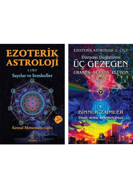 Ezoterik Astroloji - 1. Cilt / Ezoterik Astroloji 2. Cilt (2 Kitap Set)