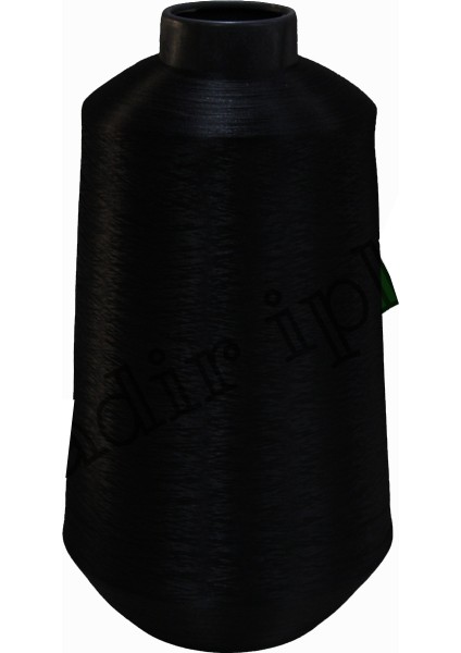 Muzip Kiloluk Polyester Overkok Ipliği Siyah